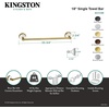 image:imageKingston Brass BA1112ORB Victorian 18Inch TowelBar Oil Rubbed BronzePolished Brass