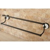 image:imageKingston Brass BA1113MB Victorian Dual Towel Bar Matte BlackOil Rubbed Bronze