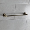 image:imageKingston Brass BA1752MB Heritage 18Inch Towel Bar Matte BlackAntique Brass