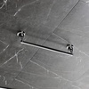 image:imageKingston Brass BA1752MB Heritage 18Inch Towel Bar Matte BlackPolished Chrome