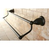image:imageKingston Brass BA1753AB Heritage 24 Dual Towel Bar Antique BrassOil Rubbed Bronze