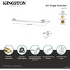 image:imageKingston Brass BA2711PB Milano TowelBar 24Inch Polished BrassPolished Chrome