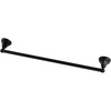 image:imageKingston Brass BA4811C Metropolitan 24Inch TowelBar Polished ChromeMatte Black