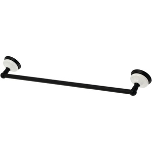 image:imageKingston Brass BA1111C Victorian 24Inch TowelBar Polished ChromeMatte Black