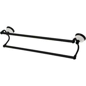 image:imageKingston Brass BA1113MB Victorian Dual Towel Bar Matte BlackMatte Black