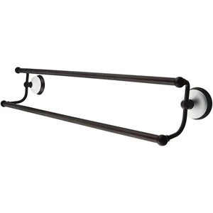 image:imageKingston Brass BA1113MB Victorian Dual Towel Bar Matte BlackOil Rubbed Bronze