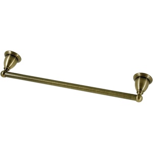 image:imageKingston Brass BA1752MB Heritage 18Inch Towel Bar Matte BlackAntique Brass