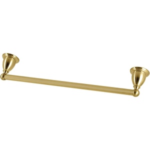 image:imageKingston Brass BA1752MB Heritage 18Inch Towel Bar Matte BlackBrushed Brass