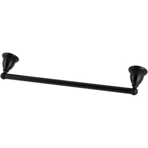 image:imageKingston Brass BA1752MB Heritage 18Inch Towel Bar Matte BlackMatte Black