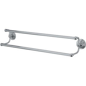 image:imageKingston Brass BA271318C Milano 18Inch Double TowelBar Polished ChromePolished Chrome