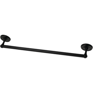 image:imageKingston Brass BA312C Classic 18Inch TowelBar Polished ChromeMatte Black