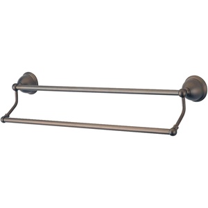 image:imageKingston Brass BA396318PB Restoration 18Inch Double TowelBar Polished BrassOil Rubbed Bronze