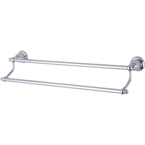 image:imageKingston Brass BA797318C English Vintage 18Inch Double TowelBar Polished ChromePolished Chrome