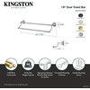 image:imageKingston Brass BA556318C Royale 18Inch Double TowelBar Polished Chrome