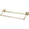 image:imageKingston Brass BA4813C Metropolitan Dual TowelBar 24Inch Polished ChromePolished Brass