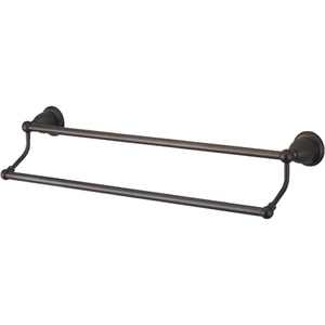 image:imageKingston Brass BA175318BB Heritage 18Inch Dual Towel Bar Brushed BrassOil Rubbed Bronze