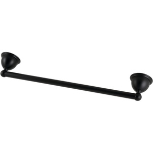 image:imageKingston Brass BA3962PB Restoration TowelBar 18Inch Polished BrassMatte Black