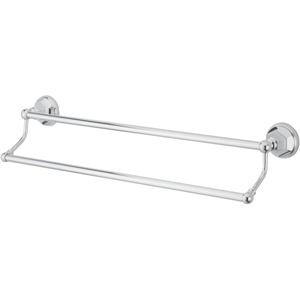 image:imageKingston Brass BA4813C Metropolitan Dual TowelBar 24Inch Polished ChromePolished Chrome