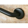 image:imageKingston Brass DR114245 Designer Trimscape Americana Decor 24Inch Grab Bar with 125Inch Outer Diameter Oil Rubbed BronzeOil Rubbed Bronze