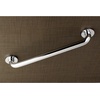 image:imageKingston Brass DR514182 Meridian 18Inch Decorative Grab Bar Polished BrassOil Rubbed Bronze
