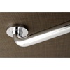 image:imageKingston Brass DR514182 Meridian 18Inch Decorative Grab Bar Polished BrassPolished Chrome