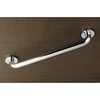 image:imageKingston Brass DR514182 Meridian 18Inch Decorative Grab Bar Polished BrassPolished Chrome