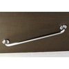 image:imageKingston Brass DR514242 Meridian inch Decorative Ada Grab Bar 24 Polished BrassPolished Chrome