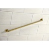 image:imageKingston Brass DR514420 Meridian 42Inch x 114Inch OD Brass ADA Grab Bar in Matte BlackBrushed Brass
