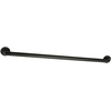 image:imageKingston Brass DR514420 Meridian 42Inch x 114Inch OD Brass ADA Grab Bar in Matte BlackMatte Black