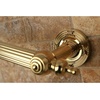 image:imageKingston Brass DR710122 Designer Trimscape Templeton Grab Bar 12Inch with TL TIP Polished BrassPolished Brass