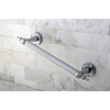 image:imageKingston Brass DR710122 Designer Trimscape Templeton Grab Bar 12Inch with TL TIP Polished BrassPolished Chrome