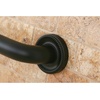 image:imageKingston Brass DR914242 Camelon 24Inch X 114Inch OD Grab Bar Polished BrassOil Rubbed Bronze