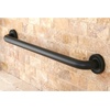 image:imageKingston Brass DR914242 Camelon 24Inch X 114Inch OD Grab Bar Polished BrassOil Rubbed Bronze