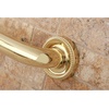 image:imageKingston Brass DR914242 Camelon 24Inch X 114Inch OD Grab Bar Polished BrassPolished Brass
