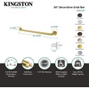 image:imageKingston Brass DR914305 Designer Trimscape Camelon 30Inch Grab Bar Oil Rubbed BronzeOil Rubbed Bronze