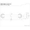 image:imageKingston Brass DR914362 Designer Trimscape Camelon 36Inch Grab Bar Polished BrassOil Rubbed Bronze