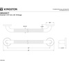 image:imageKingston Brass GB1432CT 32 Stainless Steel Grab Bar Brushed NickelGB1432CT Concealed Flange Textured