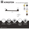 image:imageKingston Brass GBS1412CS7 Berwyn 12Inch x 114Inch OD Stainless Steel Grab Bar in Brushed BrassPolished Brass