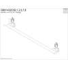 image:imageKingston Brass GBS1432CS8 Berwyn 32Inch x 114Inch OD Stainless Steel Grab Bar in Brushed Nickel