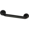 image:imageKingston Brass DR914122 Designer Trimscape Camelon 12Inch Grab Bar Polished BrassMatte Black