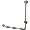 image:imageKingston Brass GBL1224CSL8 24x 24 LShaped Grab Bar  Left Hand Brushed NickelBrushed Nickel
