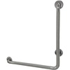 image:imageKingston Brass GBL1224CSL8 24x 24 LShaped Grab Bar  Left Hand Brushed NickelMirror