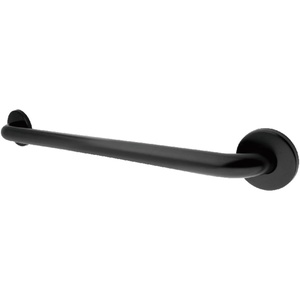 image:imageKingston Brass DR114245 Designer Trimscape Americana Decor 24Inch Grab Bar with 125Inch Outer Diameter Oil Rubbed BronzeMatte Black