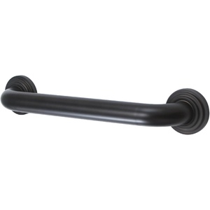 image:imageKingston Brass DR214122 Designer Trimscape Milano 3Layer Flange 12Inch Grab Bar with 125Inch Outer Diameter Polished BrassOil Rubbed Bronze