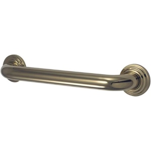 image:imageKingston Brass DR214122 Designer Trimscape Milano 3Layer Flange 12Inch Grab Bar with 125Inch Outer Diameter Polished BrassPolished Brass