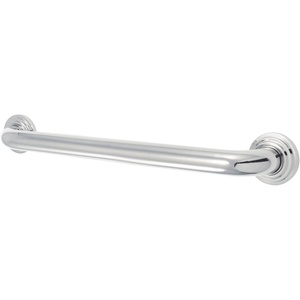 image:imageKingston Brass DR214182 Milano 18Inch X 114Inch OD Decorative Grab Bar Polished BrassPolished Chrome