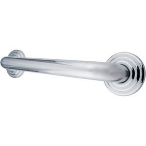 image:imageKingston Brass DR314165 Designer Trimscape Restoration Decor 16Inch Grab Bar with 125Inch Outer Diameter Oil Rubbed BronzePolished Chrome