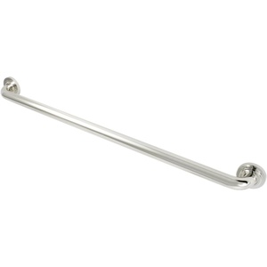 image:imageKingston Brass DR414328 Manhattan 32Inch X 114Inch OD Grab Bar Brushed NickelPolished Nickel