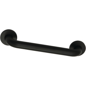 image:imageKingston Brass DR514122 Meridian 12 Grab Bar 114 Diameter Polished BrassMatte Black