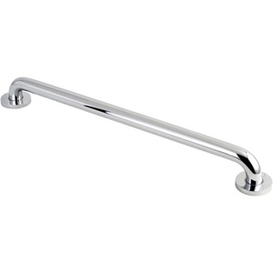 image:imageKingston Brass DR514242 Meridian inch Decorative Ada Grab Bar 24 Polished BrassPolished Chrome